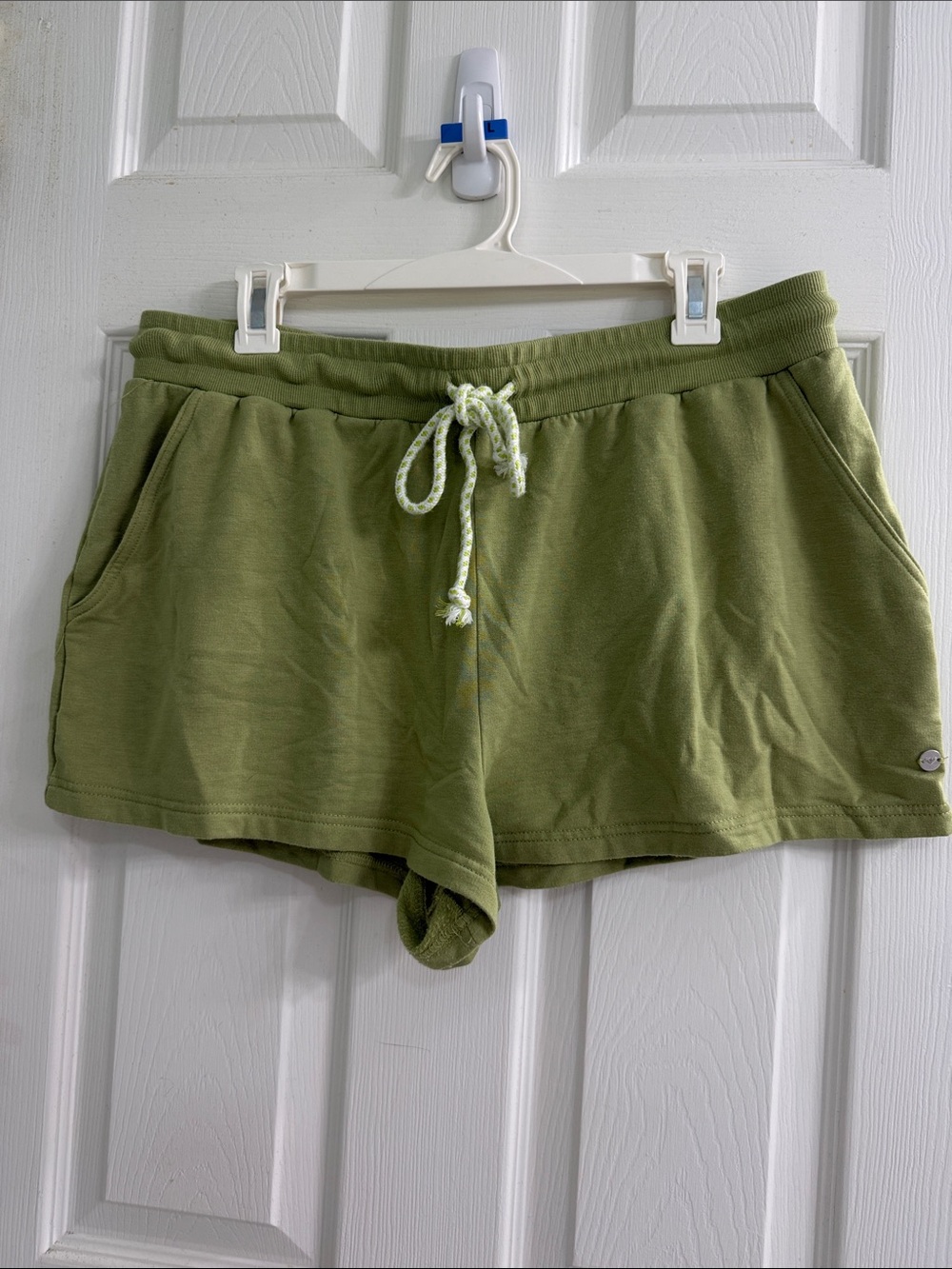 SALE🍁Roxy Olive Drawstring Athletic Shorts